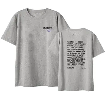 Kpop generație fata taeyeon album același scop de imprimare tricou pentru vara unisex o de gât cu maneci scurte t-shirt 1