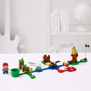 LEGO Super Mario Aventuri cu Mario Starter Curs 71360 Kit de Construcție, Set Interactiv Cu Mario, Bowser Jr. (231pcs) 1