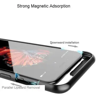 Magnet Baterie Caz pentru iphone 6 6s 7 8 4000/5500mah Banca de Putere Încărcător Cover pentru iPhone 6 6s 7 8 Plus de Încărcare a Bateriei Înapoi Coajă 1