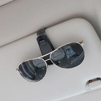 Masina Parasolar Visor Ochelari Clip Bilet Card De Ochelari De Soare, Suport De Buzunar Clemă Pentru Tesla Model 3 Model X Model S Y Accesorii Auto 1