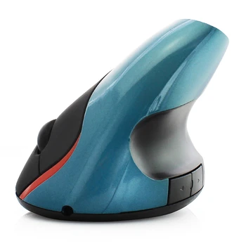 Mouse-ul de Jocuri Gamer Mause Wireless Reîncărcabilă Verticale Ergonomic mouse-uri de Calculator Cu Receptor USB 1600 DPI Pentru Desktop PC Laptop 1