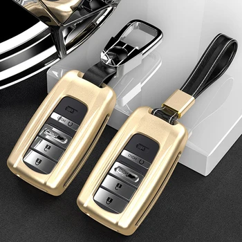 Multi-stil Aliaj de Aluminiu Cheie Auto Cutie de Protecție Smart Key Caz Este Potrivit pentru Acura CDX TLX-L MDX NSX RDX Accesorii Auto 1
