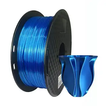 Mătase Albastru Safir 0,5 kg 1.75 mm PLA Imprimantă 3d cu Filament Matasoasa Bogat Luciu de Materiale de Imprimare de Imprimare Materiale Consumabile 1