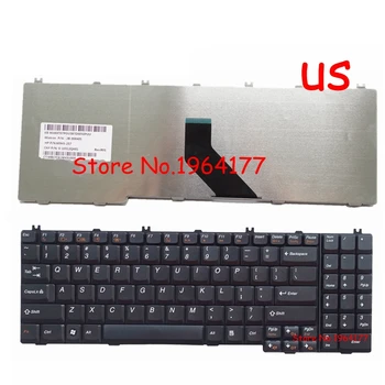 Noul engleză NE-Tastatura Laptop pentru LENOVO IdeaPad B550 B560 V560 G550 G550A G550M G550S G555 G555A G555AX serie negru 1
