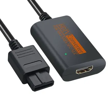 Pentru Dreamcast Convertor HDMI Cablu HDMI pentru N64 / GameCube / Consola SNES, Plug and Play Convertor HDMI Adaptor 1