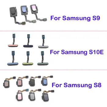 Senzor De Amprentă Digitală Se Întoarcă Acasă Tastă Meniu Butonul Flex Cablu Panglică Pentru Samsung Galaxy S8 S9 S10e 1