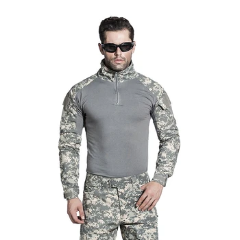 SINAIRSOFT Camuflaj Militar Tactic Uniforma US Army Combat Shirt Numai de Marfă Multicam Airsoft Paintball Cu cotiere Camo 1