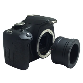T Ring pentru Ca non EOS M EF-M Mirrorless Camera Adapter+23.2/24.5/31.7/42mm Telescoape, Microscoape Spotting domeniul de Aplicare Adaptor 1