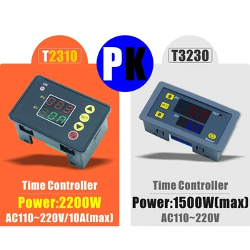 T2310 Programabil Digital Timp de Întârziere Comutator Releu 12V DC 24V 110-220V Normal Deschis Timer Modulul de Comandă 0-999 Doua Min Oră 1