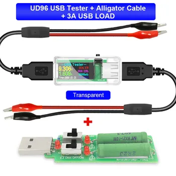 Tester USB 13 în 1 DC voltmetru Digital amperimetro tensiune curent voltmetru ampermetru detector de banca de putere încărcător indicator 1
