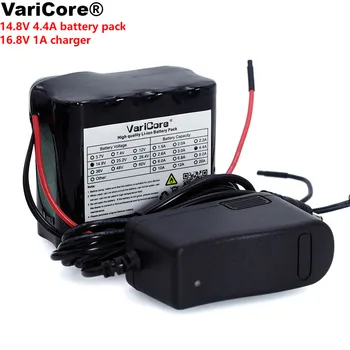 VariCore 14.8 V 4400mAh 18650 li-oim bateria pescuit de noapte lampă de încălzire lampă de miner amplificator baterie cu BMS+16.8 V Încărcător 1