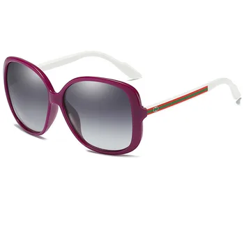 Vânzare fierbinte femeie rosu ochelari de soare CC designer de brand alb doamnelor polarizat ochelari de soare 1
