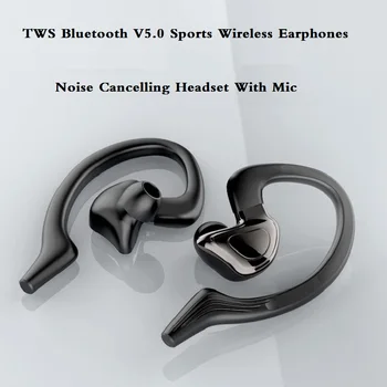 Wireless Căști Bluetooth V5.0 TWS Căști fără Fir Bluetooth LED Cu 2600mAh Power Bank Căști Cu Microfon 1