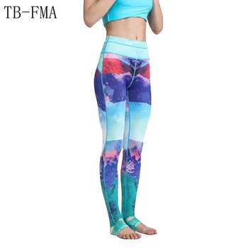 Yoga Jambiere Sport Pantaloni de Yoga pentru Femei îmbrăcăminte de sport pantaloni de Fitness yoga Compresie Sport Colanti de Yoga Sport haine de sport 1