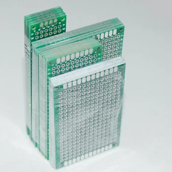 20buc Electronice PCB Bord Imprimate Prototip de Hârtie Circuit Stripboard PCB Solderless Breadboard Pentru Placa de Cupru 2