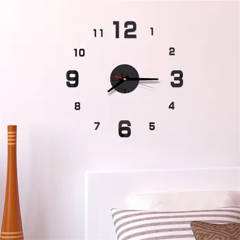 25# 3d Diy Roman Numere de Acril Oglindă de Perete Sticker Ceas de Perete Ceasuri Pentru Home Decor Mural Decalcomanii de Acasă Decorare Accesorii 2