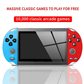 4.3-inch Mini Handheld Joc de Jucător Masina de 10000 De Jocuri Video Retro Joc Consola Portabila Psp Cadouri Pentru Copii Nostalgic Player 2