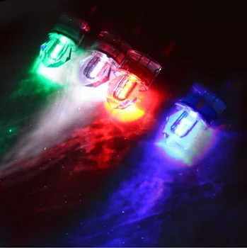 5 buc LED-uri Picătură Adânc sub apă Diamant Intermitent Atrage Clipi Pescuit Electronice Swimbait Momeli de Pescuit Accesoriu 2