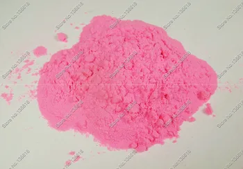 50g/sac x de Culoare Roz Luminos Fosfor Praf Pudra Glow în Întuneric Pigment Fosforescent Pulbere 2
