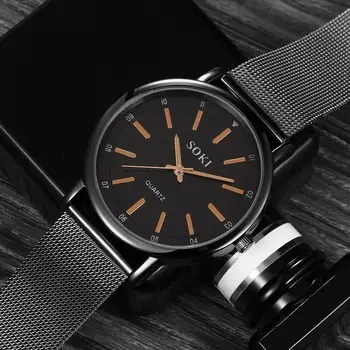 Ceasuri femei Simple, Femei Și Bărbați Pentru Fete Cadou Cuarț Ceas Ceas de mână Ceas de Aur Femei Doamnelor GINAVE Reloj Zegarek Damsk 2