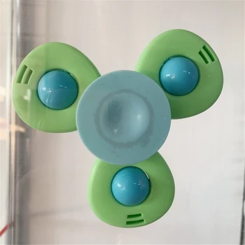Copilul Mare Desene animate Insecte Flori Spinner Frământa Spinner Top Cu Fraier Mese-masa de Jucării pentru Baie Jucării 2