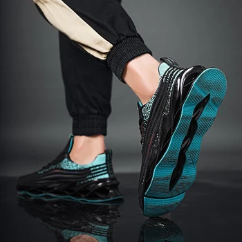 De înaltă calitate pentru bărbați pantofi sport brand dantelă pantofi casual Zapatillas Hombre Deportiva non-alunecare, rezistent la uzura pantofi de alergare noi 2