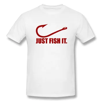 Dragoste Amuzant De Pescuit Tricou Barbati Doar Pește Amuzant T-Shirt Mâneci Scurte Hip Hop Supradimensionate O-Neck Bumbac Tricouri 2