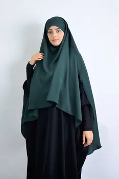 Eid Cu Glugă Femei Musulmane Hijab Rugăciune Haină Lungă Khimar Jilbab-Ul Abaya Acoperire Completă Ramadan Rochie Islamic Abaya Haine Niqab 2