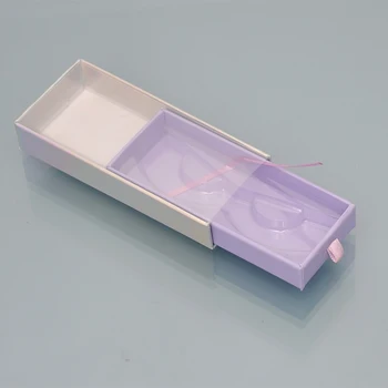 En-gros de gene cutie de ambalaj genelor cutii de ambalaj logo-ul personalizat faux cils 25mm nurca gene magnetic sertar cazul în vrac de furnizori 2