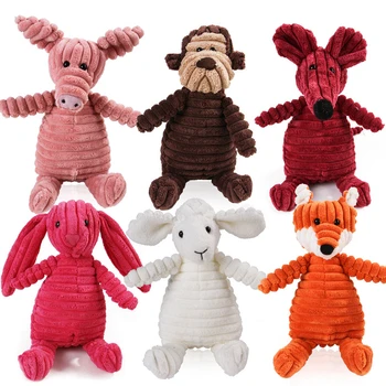 En-Gros Moale Jucărie Câine Jucării De Ros Scartaie Jucărie Câine Maimuță Drăguț Cobai Jucării Minunate Animale De Jucărie Jucării Pentru Câini De Talie Mică Jucărie Pisica 2