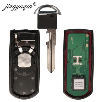 Jingyuqin 433Mhz ID49 2/3 Butoane Smart Key se Potrivesc pentru MAZDA CX-3 Axela CX-5 Atenza Model SKE13E-01 SKE13E-02 Masina de Control de la Distanță 2