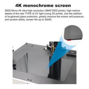 KELANT S500 imprimantă 3D SLA Mono 8.9 
