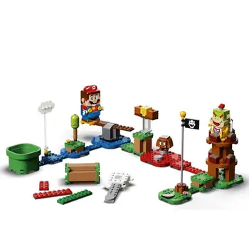 LEGO Super Mario Aventuri cu Mario Starter Curs 71360 Kit de Construcție, Set Interactiv Cu Mario, Bowser Jr. (231pcs) 2