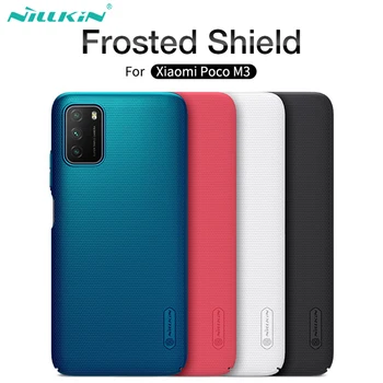 Nillkin Acoperire Pentru Xiaomi Poco M3 Caz Super Frosted Shield Caz Greu PC-ul Mat Protector Telefon Capacul din Spate Pentru Xiaomi Poco M2 Pro 2