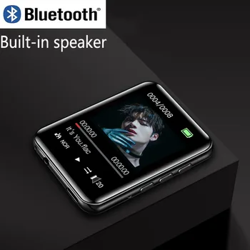 Noi RUIZU metal Bluetooth MP3 player touch screen full built-in difuzoare radio de înregistrare e-book redare video 2