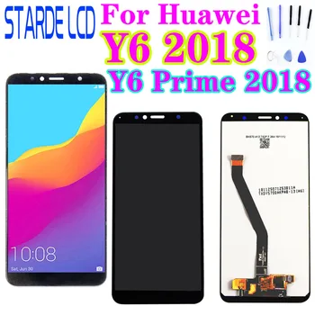 Nou Pentru Huawei Y6 2018 Display LCD Touch Screen UAT L11 L21 L22 LX1 LX3 L31 L42 Pentru Huawei Y6 Prim-2018 Ecran LCD 2