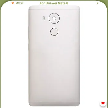Noul Mate 8 Capacul Bateriei Pentru Huawei Mate 8 Telefonul Înapoi de Locuințe Spate Caz Acoperire Capac + Rama Camera + Parte + tasta de Amprente 2