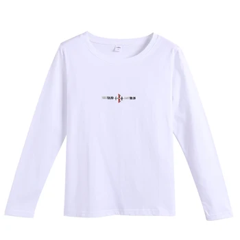 Noul T Camasa Femei Maneca Lunga Iarna Topuri Tricouri Casual Plus Dimensiune T-shirt Pentru Femei Toamna Bumbac Femeie T-shirt Ropa De Mujer 2