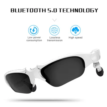 Ochelari de soare Polarizati cu Cască Bluetooth 5.0 Căști X8S cu Microfon, Căști fără Fir, Căști Auriculare pentru Călătorie în aer liber la Pescuit 2