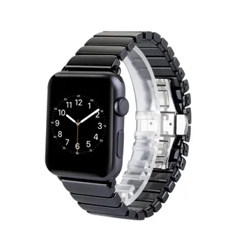 Simplu Buna Ceramică Moda Curea pentru Apple Watch Band 6 Serii SE/5/4/3/2 Detasabila Bratara pentru iWatch 44/40MM 38/42MM Curea 2