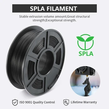 SUNLU 1,75 MM 3D cu Filament SPLA Imprimantă 3D cu Filament 1-3KG/role Poluarea cu Plastic-Material gratuit pentru Imprimantă 3D S pla cu Incandescență. 2