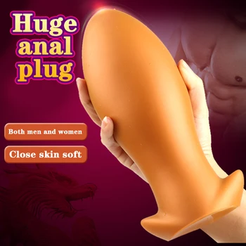 Super Mare Anal Plug Big Butt Plug Margele Anus Expansiune Stimulator De Prostata Masaj Erotic Analsex Jucarii Sexuale Pentru Femei Barbati Sex-Shop 2