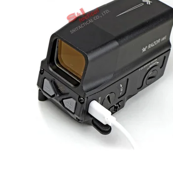 Tactic UH-1 Optice Holografice Vedere UH1 Red Dot Reflex vedere cu USB de Încărcare pentru 20mm Muntele Pușcă de Vânătoare 2