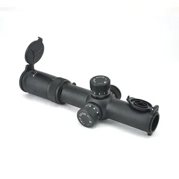 TOTEN 1-8x26 Primul Plan Focal Riflescope 1/10 MIL 1cm 0.1 MRAD Ajustarea Reticulului Optica 35mm FFP domeniul de Aplicare W/D 21mm Weaver Monteaza 2