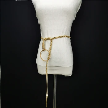 UKEBAY Nou Manual DIY Bijuterii Pandantiv Rotund Femei Coliere Colier de Aur Bijuterii de Lux 3 Culori Diferite Poartă Nunta 2