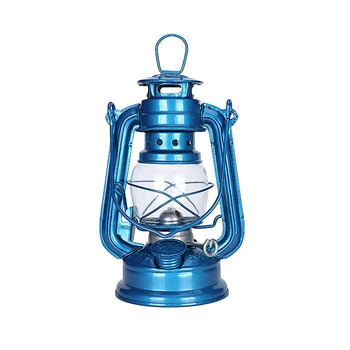 Vintage Piedestal Kerosen Ulei/LED Felinar Lampa de Masa Mediteraneene Stil Modern Decor Lampă Portabilă 2