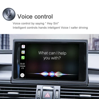 Wireless CarPlay Pentru Audi A6 A7 C7 2012～2018 MMI 3G RMC Sistemul Android Auto Mirror link-ul de Control Vocal Siri 2