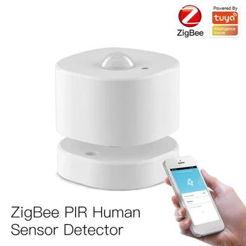 ZigBee PIR Senzor de Mișcare, Senzor Detector de Viață Inteligentă Tuya Aplicație de Control Inteligent Hidraulic Inteligent Sistem de Alarmă Acasă 2