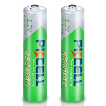 12PC X PKCELL 850mAh baterie AAA 1.2 v AAA Baterie Reîncărcabilă Scăzut de Auto-descărcare de gestiune Baterii Ni-MH cu 3PC Baterie AAA cutie caz 3