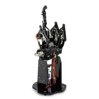 1bucată 5DOF Bionic Robot de Mână cu Gheare de Palmier Manipulator 5 Degete Mișcare Independentă Instalat RC DIY Model 3